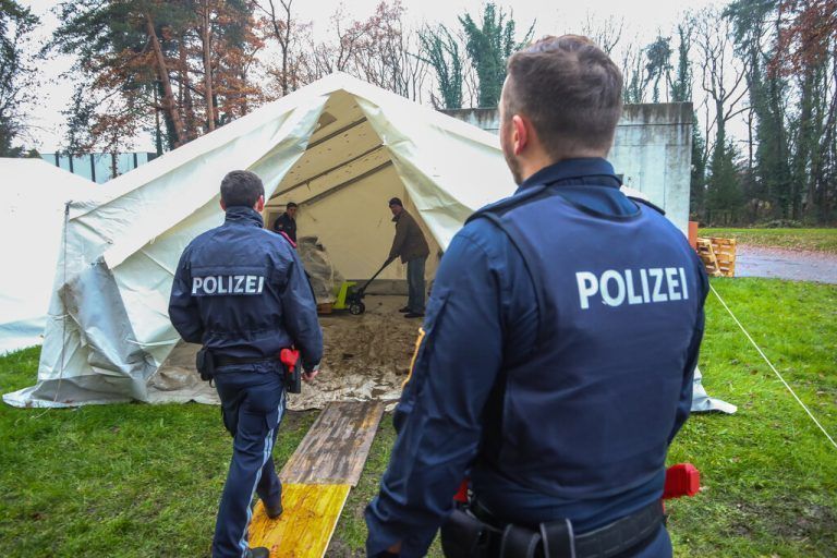 Die Zelte in Feldkirch sind abgebaut worden. VN/RAUCH