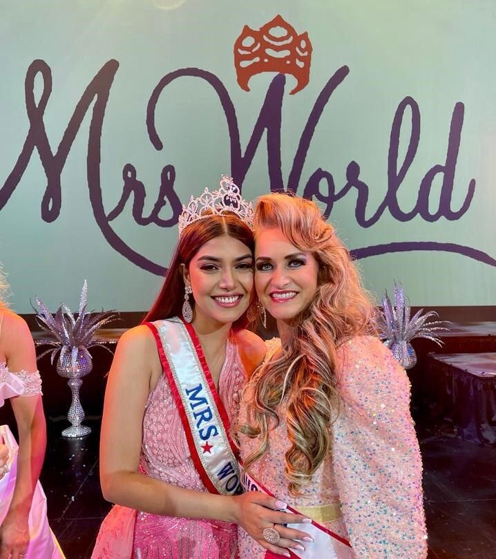 Mrs. World aus Indien