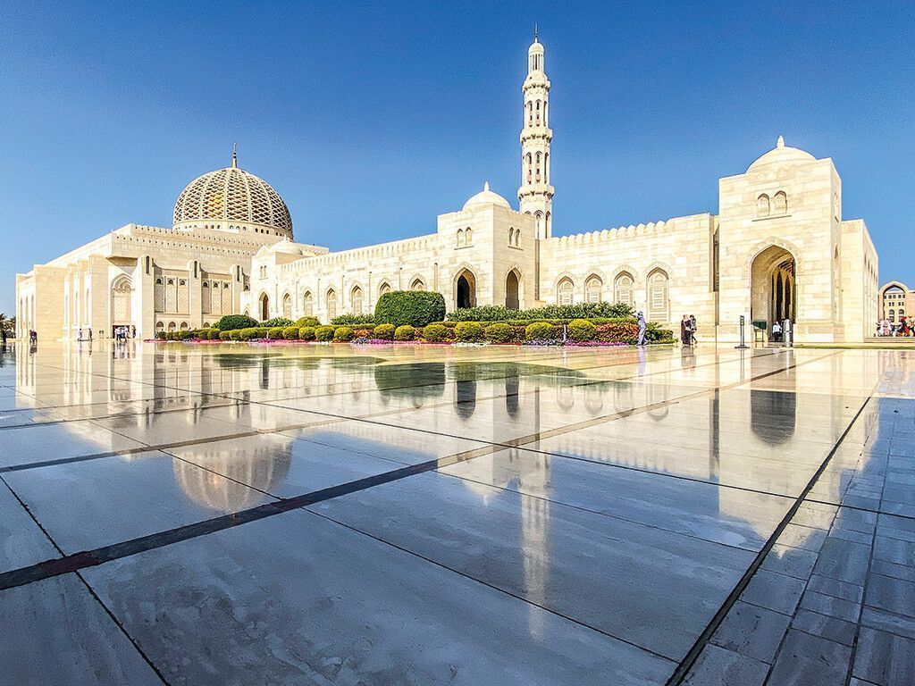 Große Sultan-Qabus-Moschee in Maskat