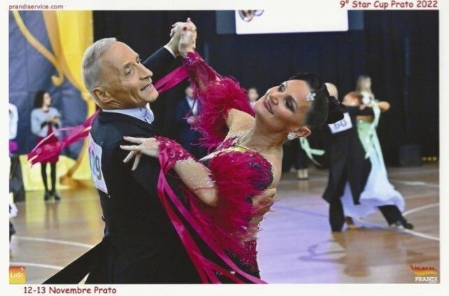 Franz und Ria glänzten in den Standardtänzen. TSC Blau-Gold Dornbirn-Lustenau-Koblach