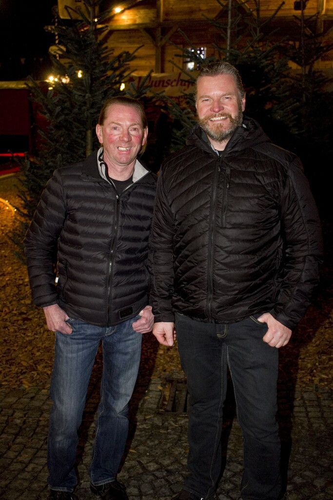 Gerhard Pleterski und Didi Brandstätter lobten kräftig mit.