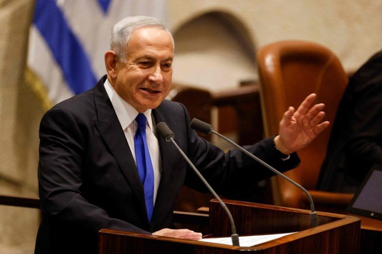 In Israels Geschichte war bislang niemand länger im Amt als Netanjahu.  AFP