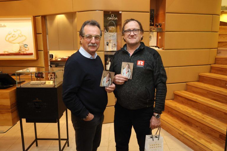 Kommerzialrat Walter Eberle und Franz Vith.