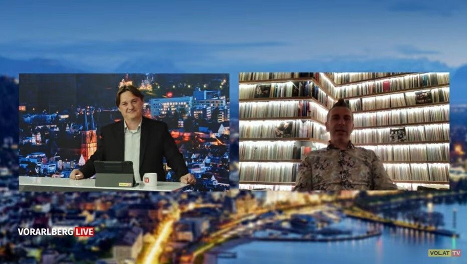 Manfred &#8220;Little&#8221; Konzett bei V-Live