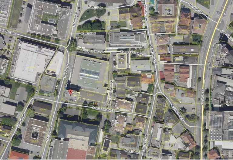 © Land Vorarlberg: data.vorarlberg.gv.at, BEv (DKM); maps4news