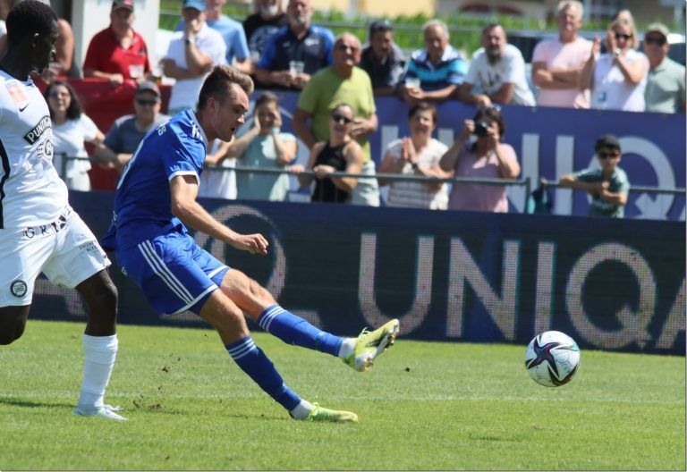 Marco Wieser zeigte seine Qualitäten auch im Cup gegen Sturm Graz. <span class="copyright">Knobel</span>