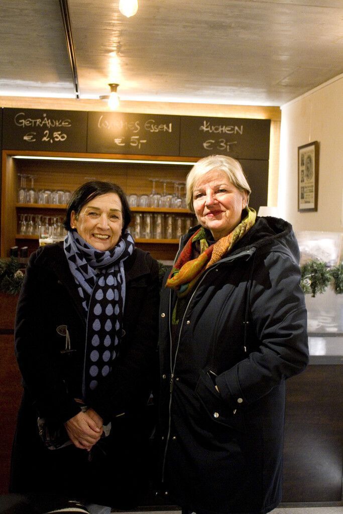 Margot Wucher kam mit Andrea Menghin zur Preview.