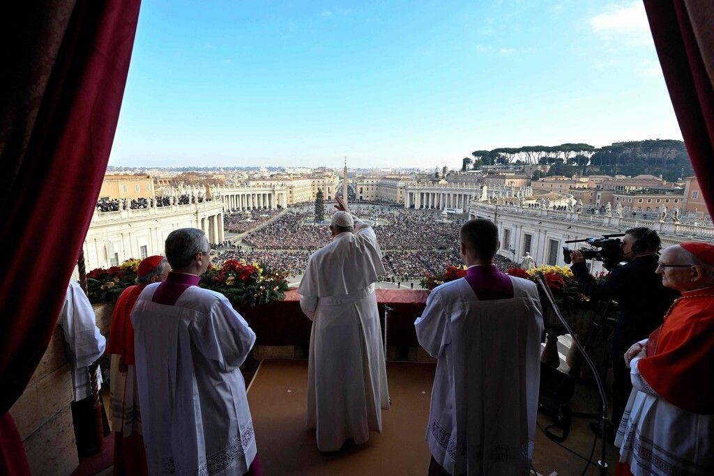 Papst nutzt Weihnachtsfeiern für eindringliche Friedensappelle