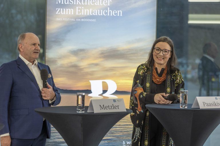 Festspielpräsident Hans-Peter Metzler ist sehr glücklich über das Engagement von Paasikivi.