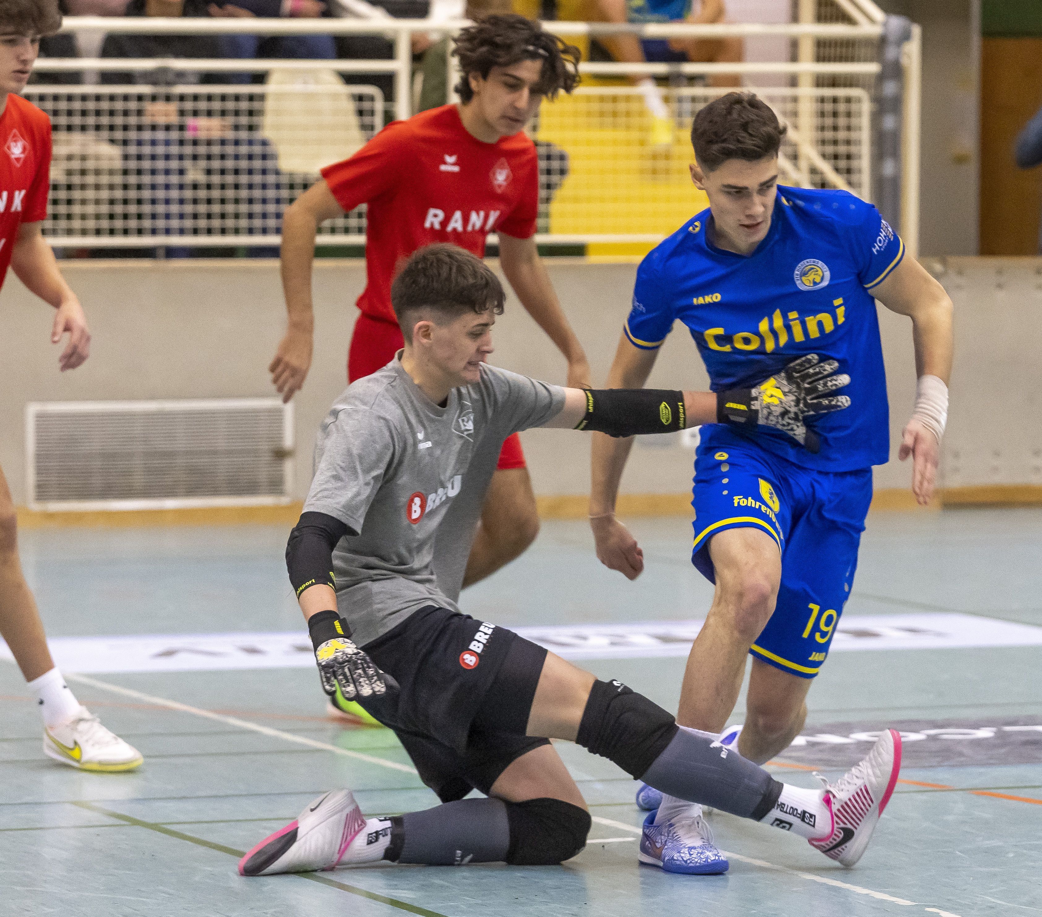 Beim Hallenmasters geht es um den Titel des besten Vorarlberger Hallenteams. VN/Paulitsch