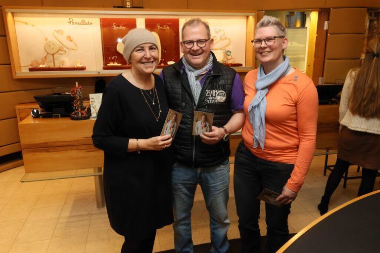 Ursula Dunzinger-Präg, Dirk und Silke Leber.