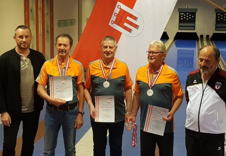 Vizestaatsmeister PSV Vorarlberg. Auf dem Bild fehlt Walter Hyden. vbfkv