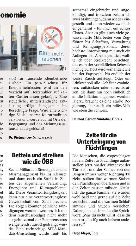 ÖBB-Streik