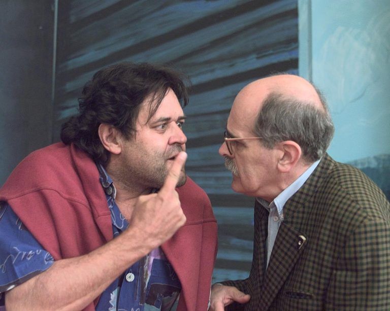 Kurt Sternik und Helmut Kasimir in "Der Brandner Kaspar und das ewig' Leben".