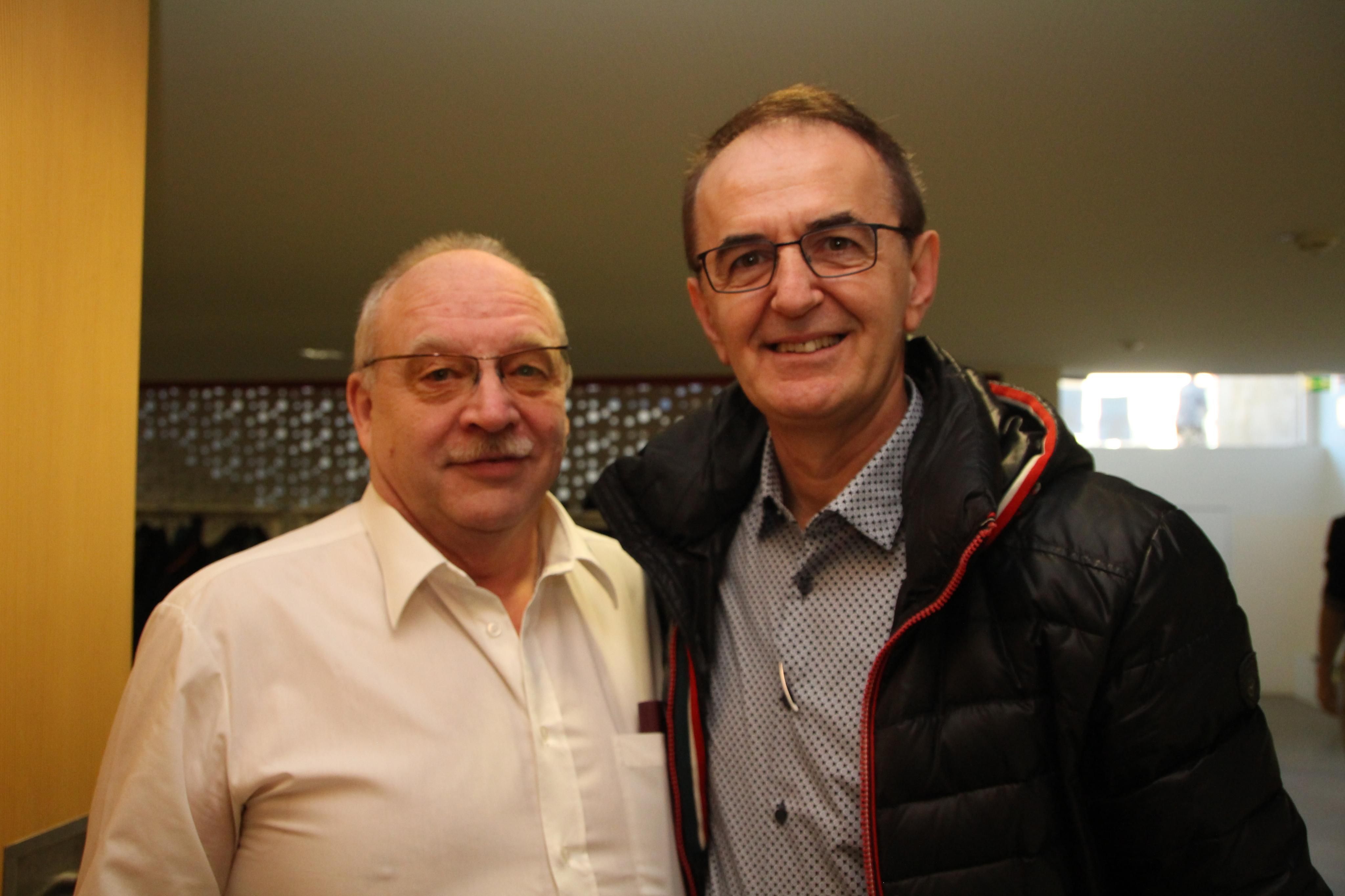 Mit dabei waren auch Karlheinz Vonbrül und Viktor Dusevic. 