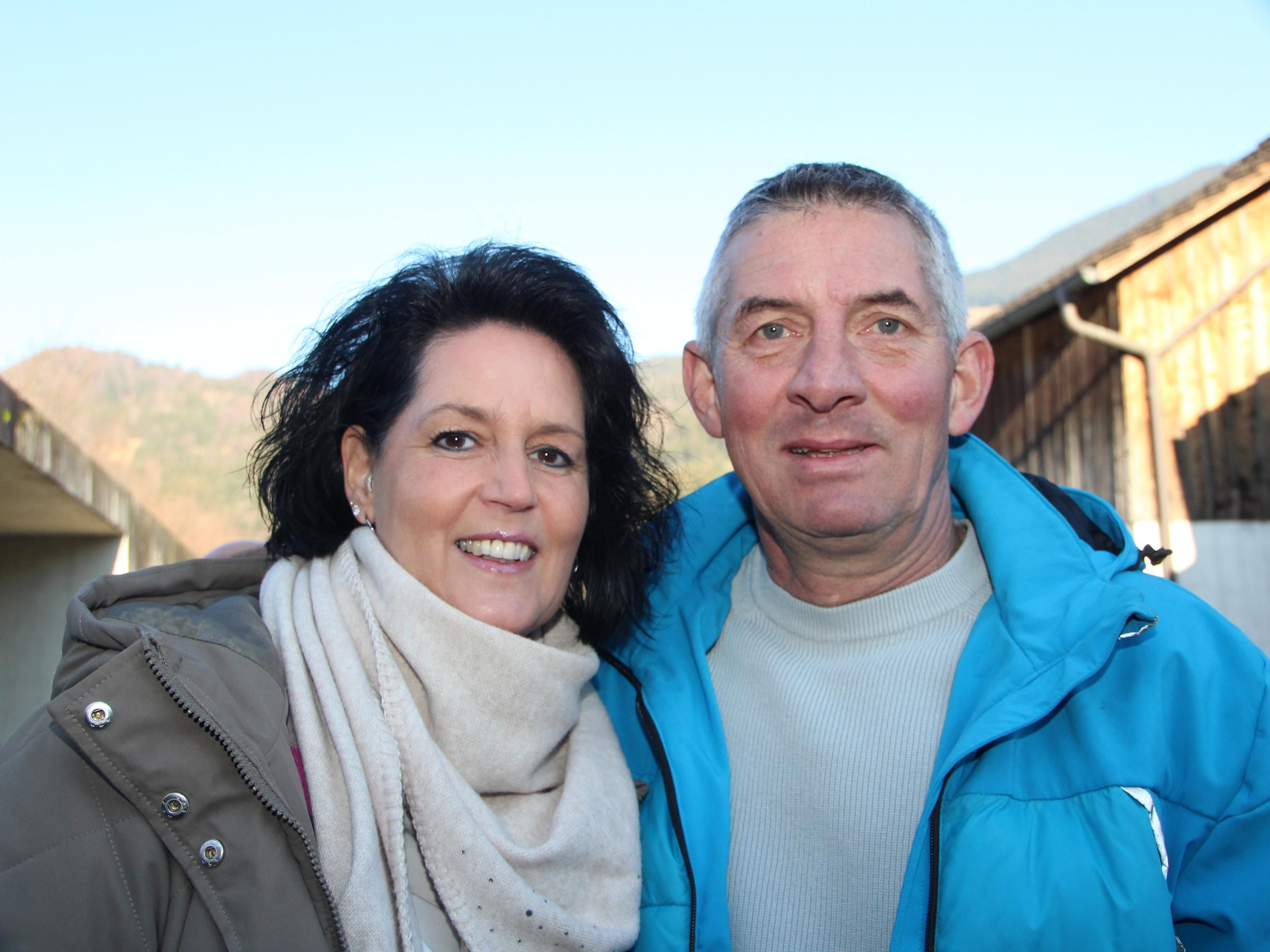 Unter den Gästen: Gitte und Gernot Nachbaur. 