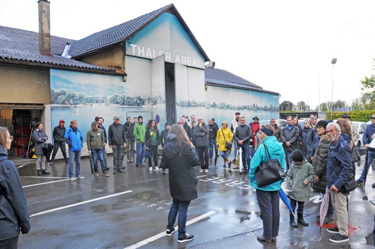 Bei der Begehung mit interessierten Bürgerinnen und Bürgern wurden viele Anregungen gesammelt.