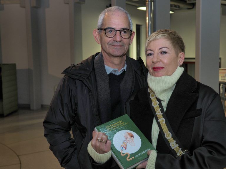 Unter den Veranstaltungsbesuchern: Roland und Doris Brugger.