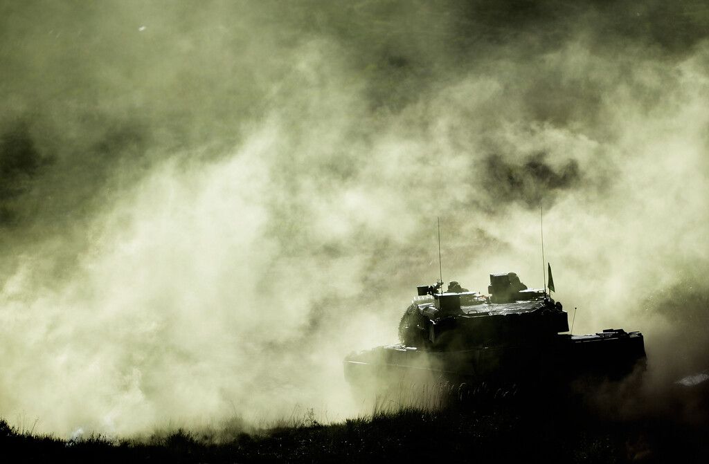 Deutsche Panzer rollen in Ukraine