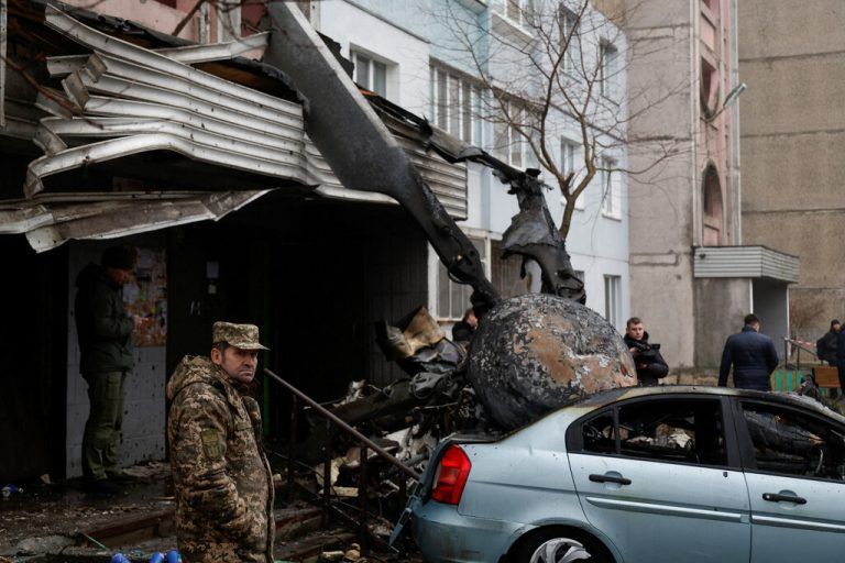 Der Absturz eines Helikopters sorgt für Bestürzung.Reuters