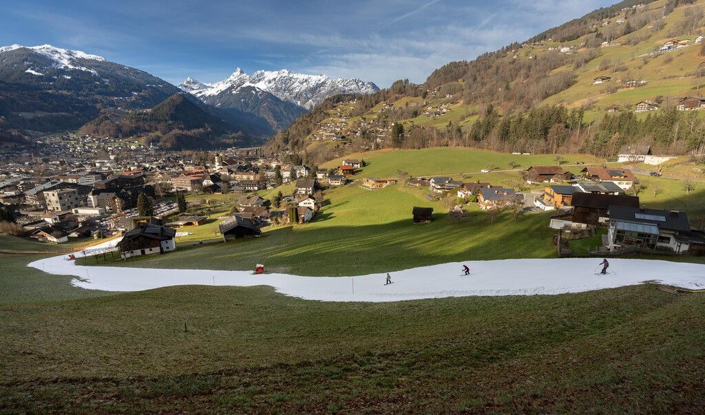 Abschied vom  weißen Winter