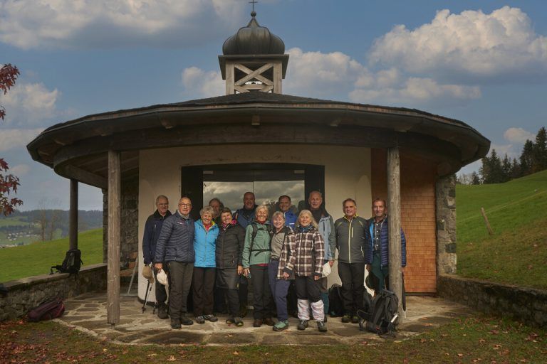 Die Abschlusswanderung führte die Höchster Senioren in den Bregenzerwald. 50plus