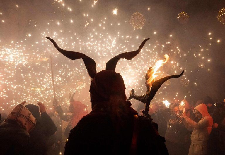 Die Teufel sind los beim traditionellen 
