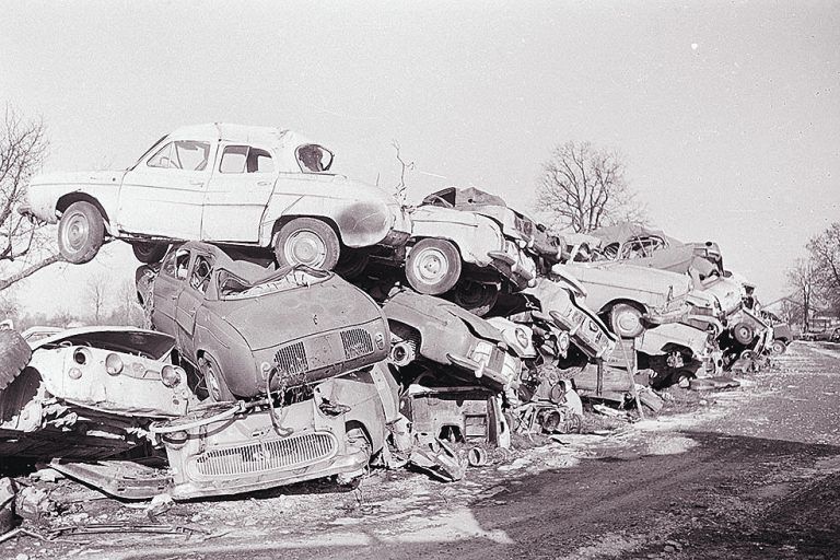 Dornbirn, Autofriedhof, 1971