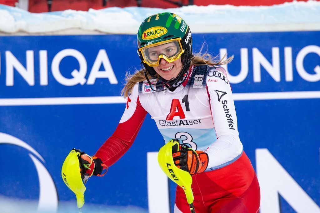 Ein Trio bei Ski-WM: Liensberger, Ortlieb und Strolz. »C1