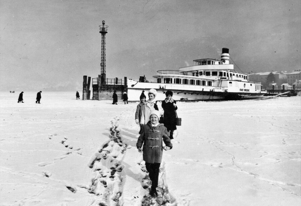 Jahrhundertereignis: Vor 60 Jahren fror der See zu. »A6