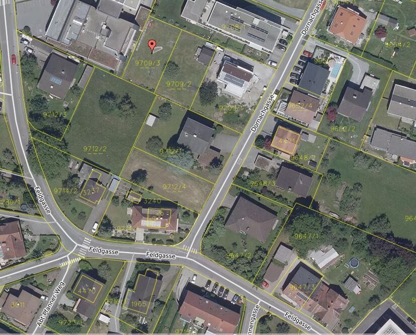Grundstück in Dornbirn um 784.500 Euro verkauft