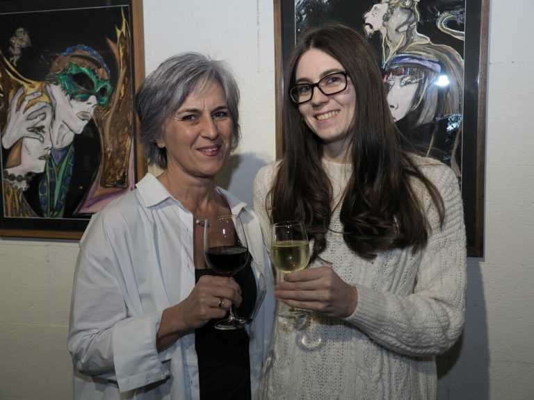 Gabi Hemetsberger und Tochter Anais waren unter den Zuschauern.
