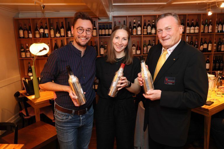 Gerald Frick, Alexandra Fink und Martin Trifter.
