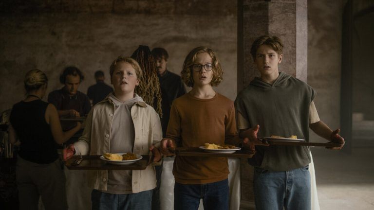 Justus Jonas, Peter Shaw und Bob Andrews „übernehmen jeden Fall“. Sony Pictures