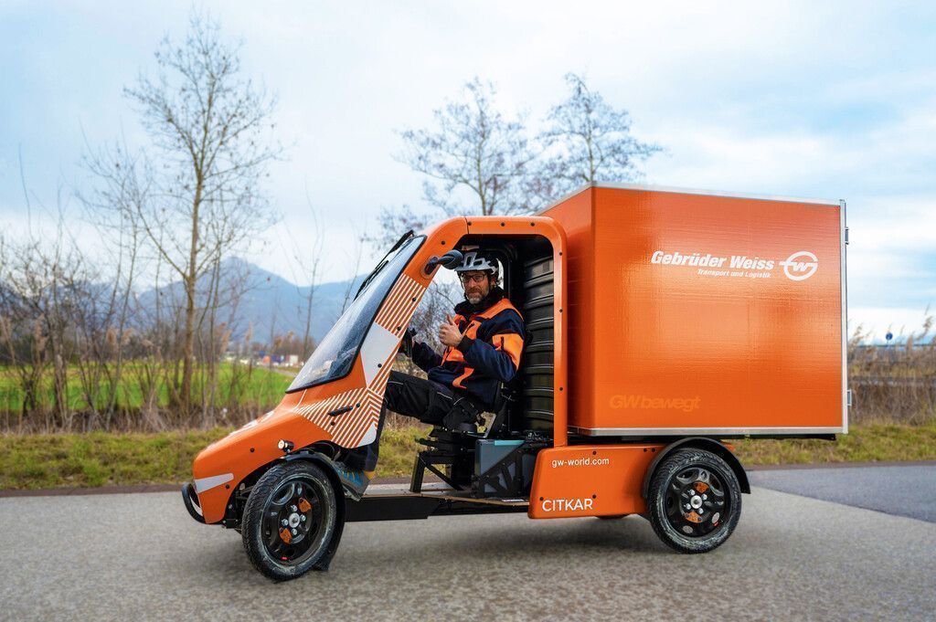 Jetzt kommen die Pakete emissionsfrei bis zur Haustür