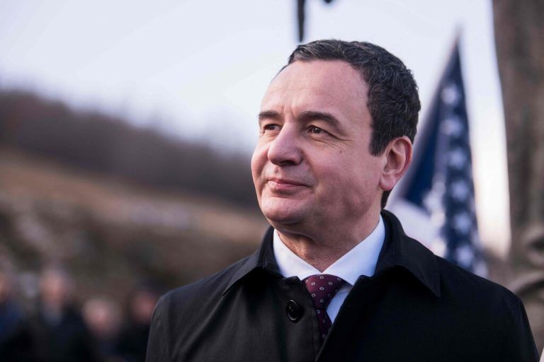 Premierminister Albin Kurti bemüht sich um einen EU-Beitritt des Kosovos.APA