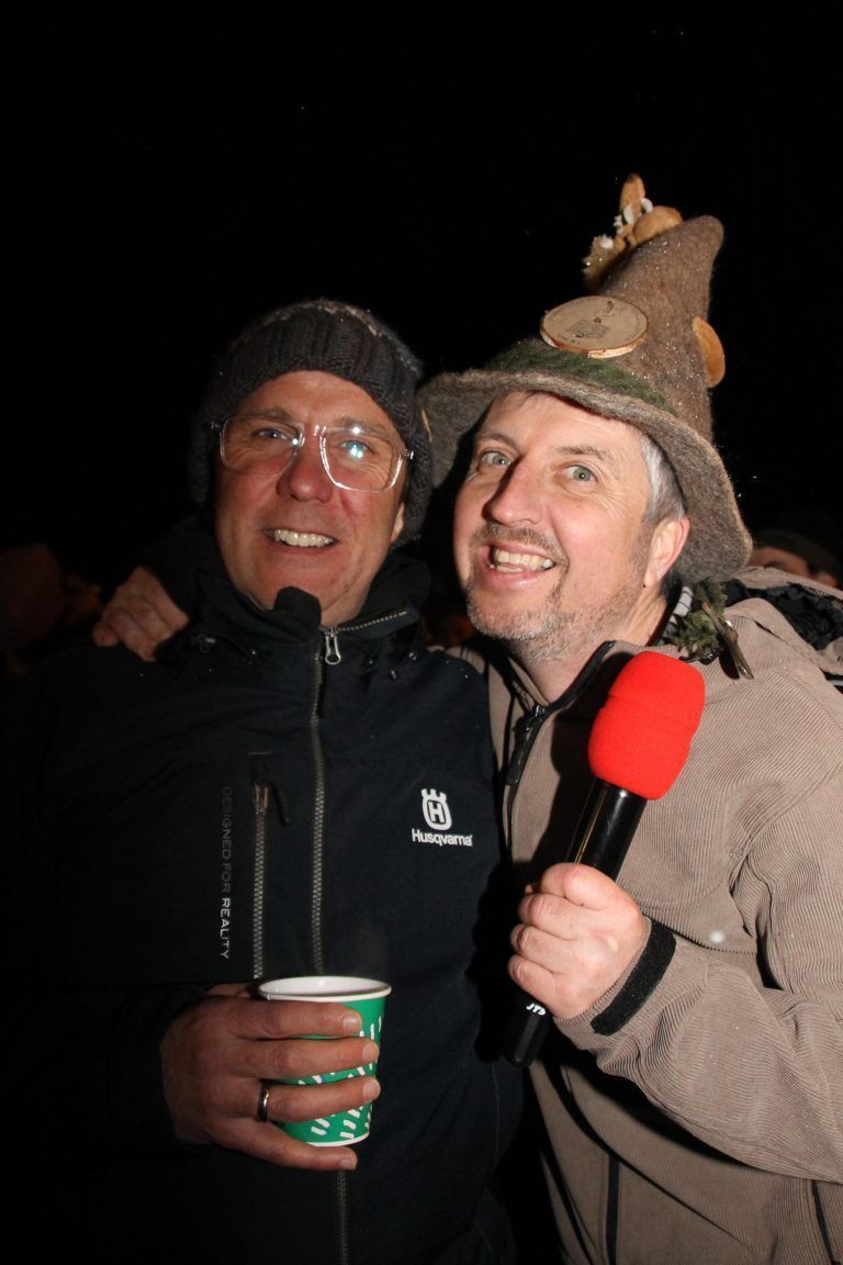 Feierten mit: Thomas Lampert und Thomas Filz.