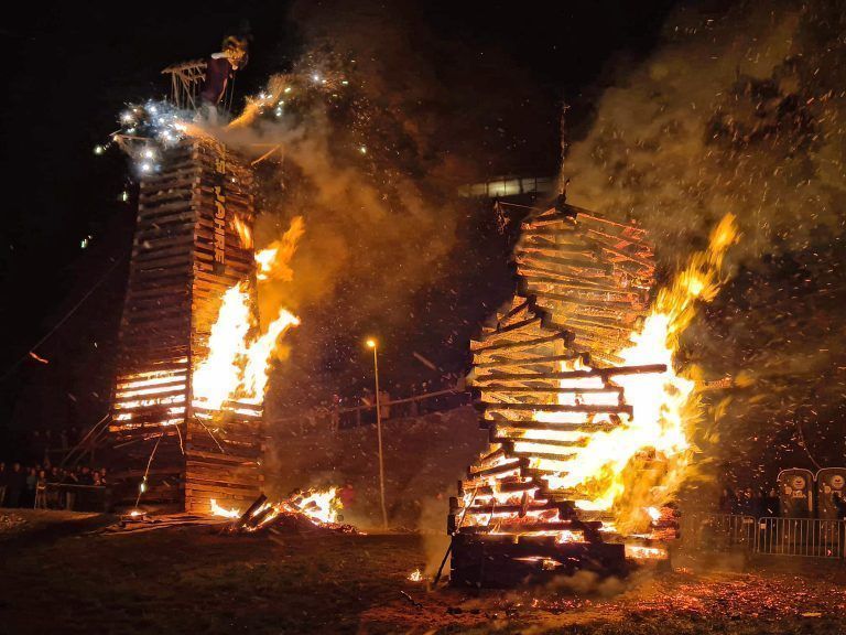 Der Jubiläumsfunken bot ein einzigartiges Spektakel.