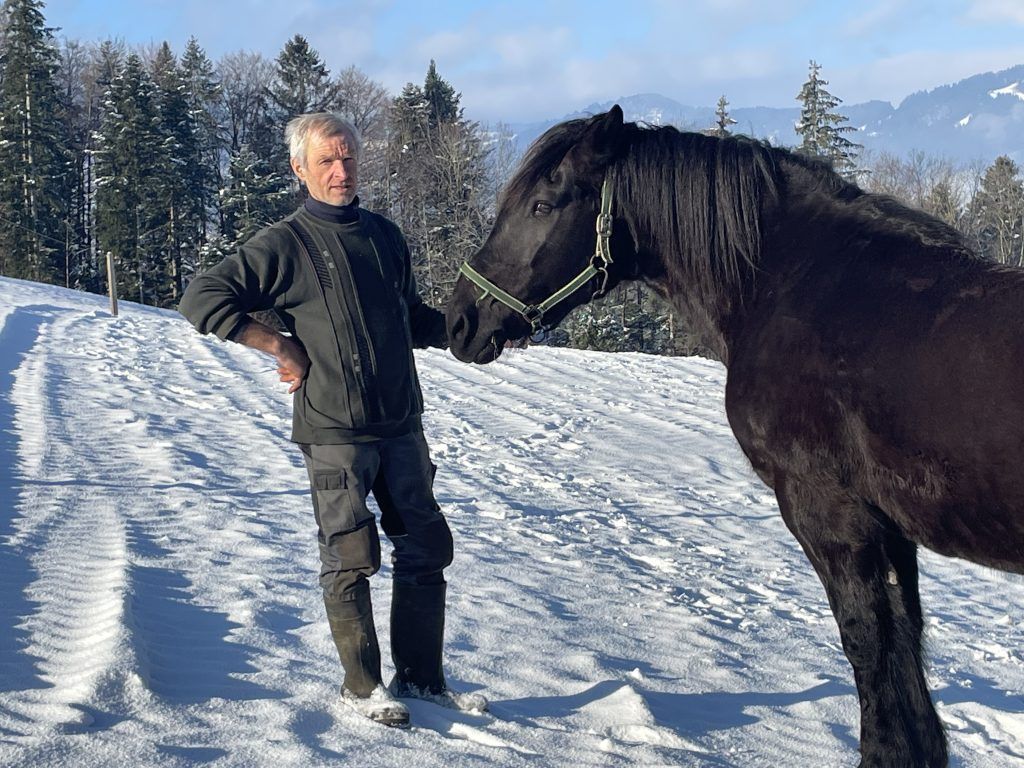 Mit zwei PS durch den Schnee