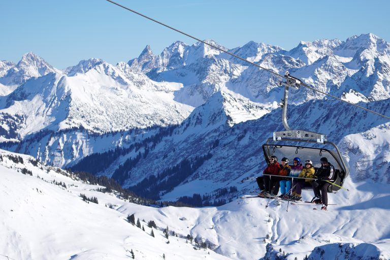 Diedamskopf, Sessellift, Skifahren, Doppelmayr, Skilift