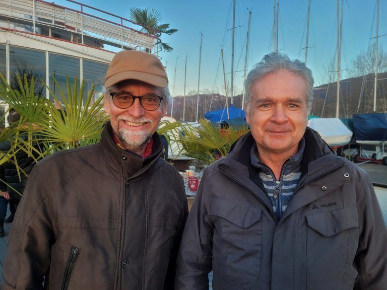 Engagierte Bürger: Gerhard Walch und Gerald Swoboda.