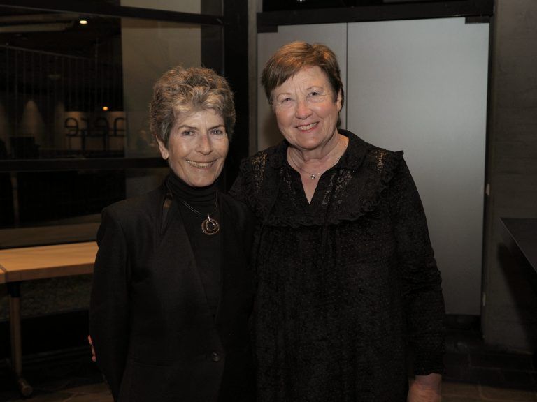 Langjährige Walktanztheater-Fans: Helene Pecoraro und Edda Konzett.