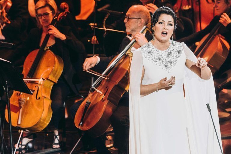 Anna Netrebko wird in Verona die Saison mit „Aida“ eröffnen.Christoph DE BARRY/AFP
