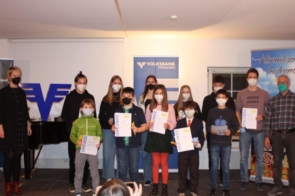 Förderpreise für Rankweiler Musikschüler