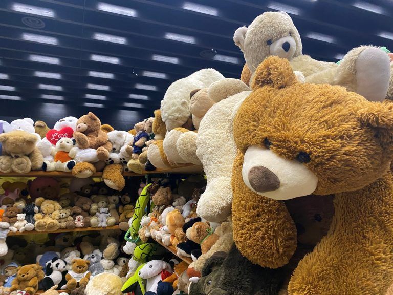 Es gibt viele Kuscheltiere auf dem Flohmarkt. <span class="copyright">VN/PEM</span>