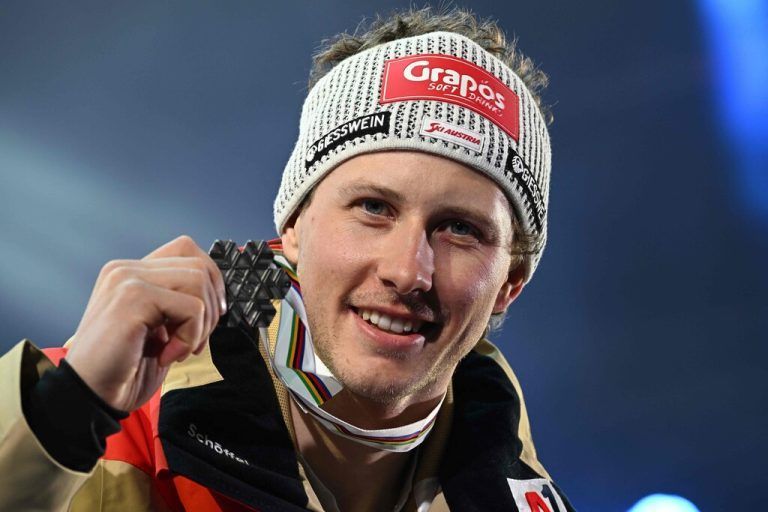 Der Tiroler mit der Silbermedaille.