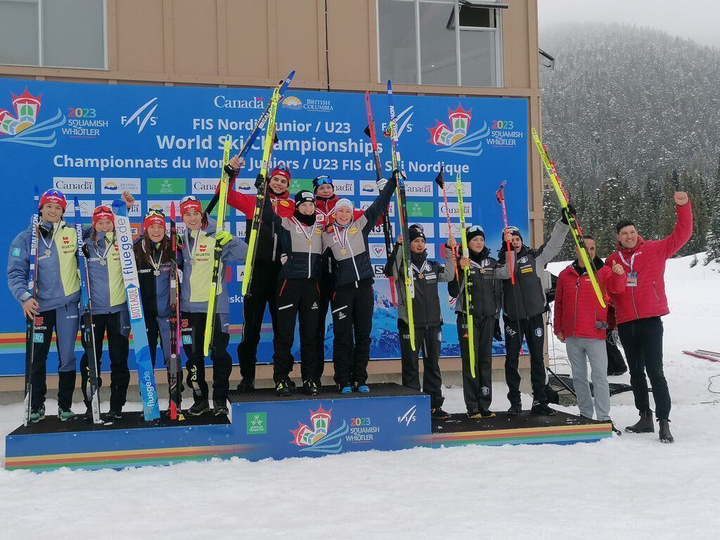 Gütl freut sich über  Gold im Mixed-Team
