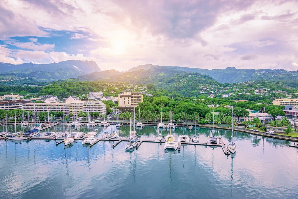 Marktbesuch in Papeete