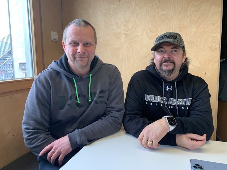 Die Pioneers-Macher Michael Lampert und Christian Groß: „Die Mannschaft hat mehr erreicht, als alle geglaubt haben.“ ko