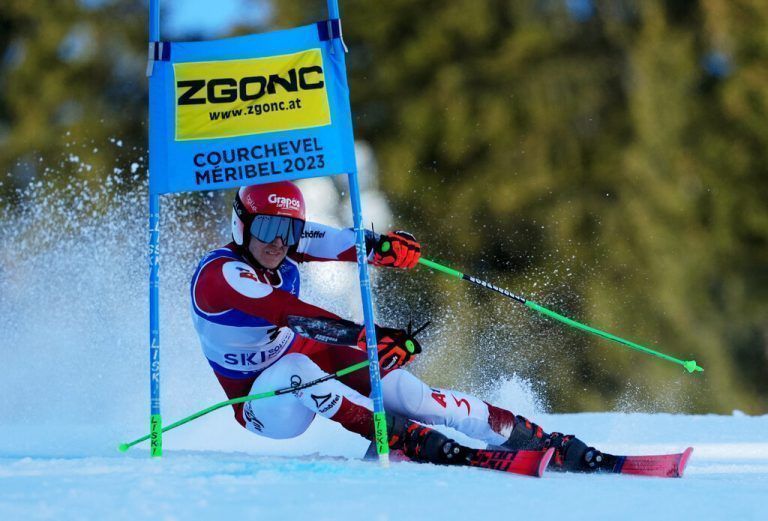 Dominik Raschner liebt den kurzen Schwung, was ihm vor allem in Parallelbewerben zugute kommt und bei der WM bis ins Finale brachte.gepa